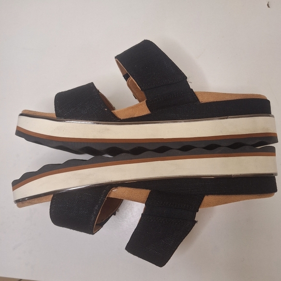 Vionic Phoenix Brandie Slide Black Linen Size 11 - Picture 9 of 14